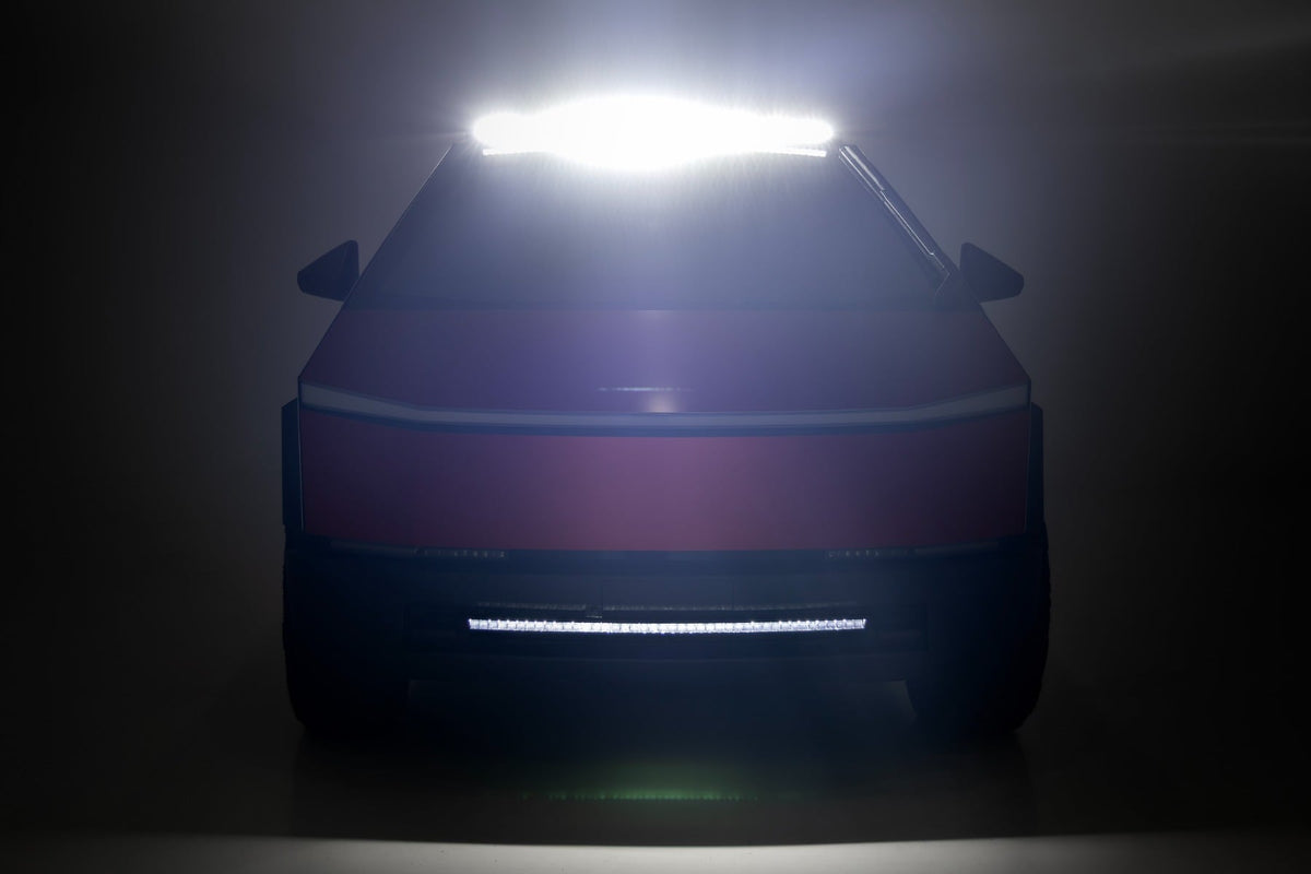 Rough Country - 50-Inch LED Light Kit - Roof Mount - Tesla Cybertruck 4WD (2024-2026)