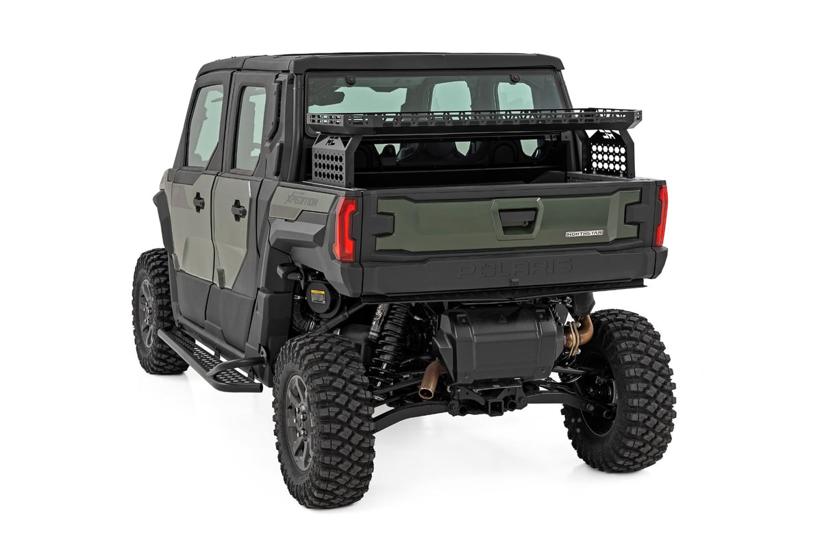 Rough Country - Bed Rack - Spare Tire Mount - Polaris Xpedition XP - 93197 by Rough Country - angle view