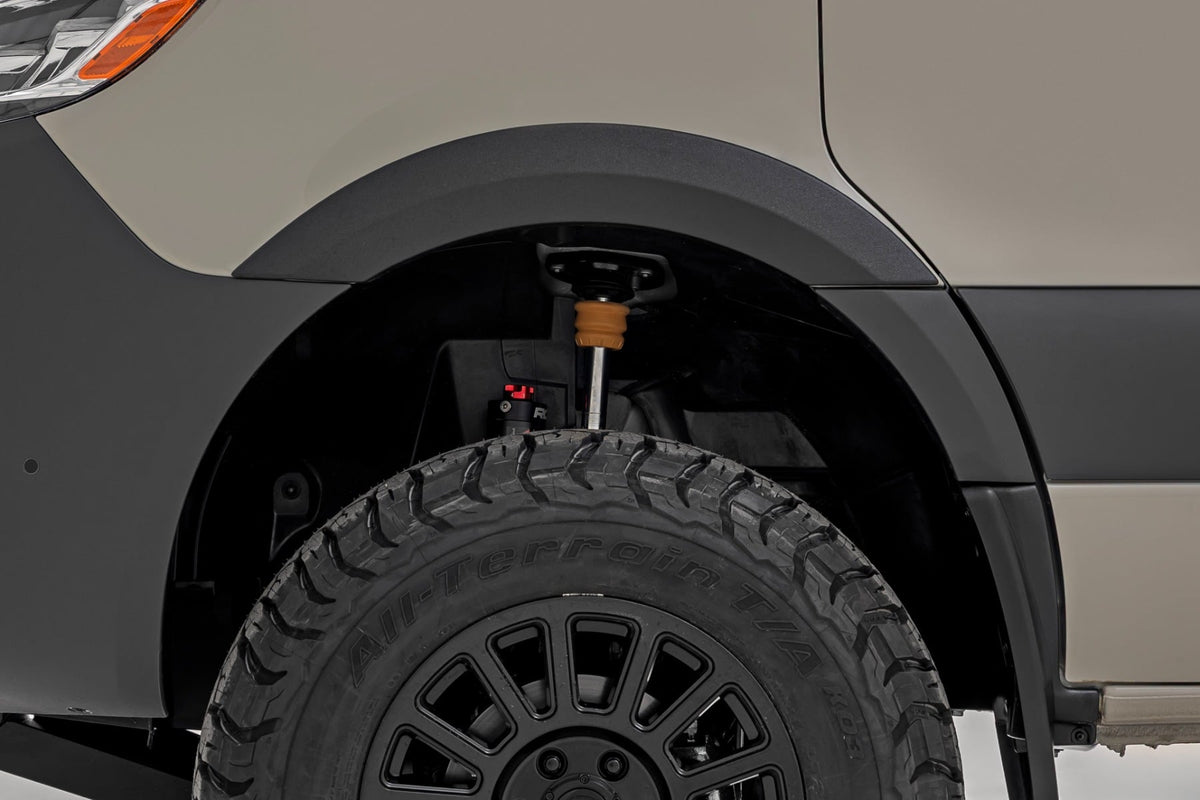Rough Country - Fender Flares - Sport - Mercedes-Benz Sprinter Van (2019-2025) - S-M19001 by Rough Country - close-up