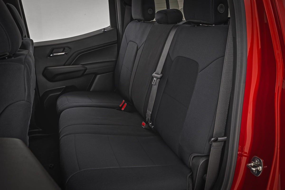 Rough Country - Seat Covers - Front Bucket  - Rear Bench - Chevy/GMC Canyon/Colorado (23-25) - 91069 for 2023-2025 Chevrolet 