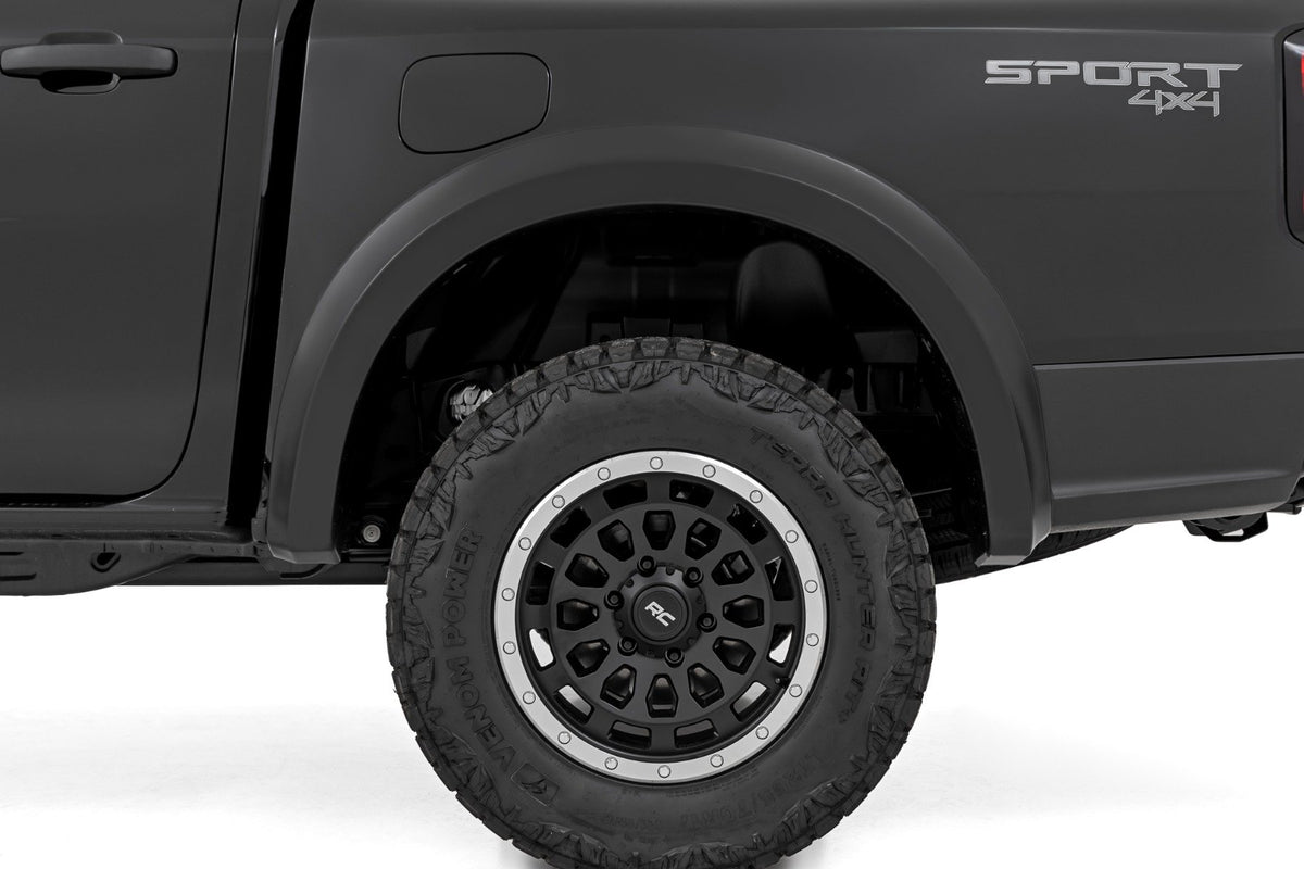 Rough Country - Fender Flares - Sport - Ford Ranger 2WD/4WD (2024-2025) - S-F12401 for 2024 Ford Ranger - close-up