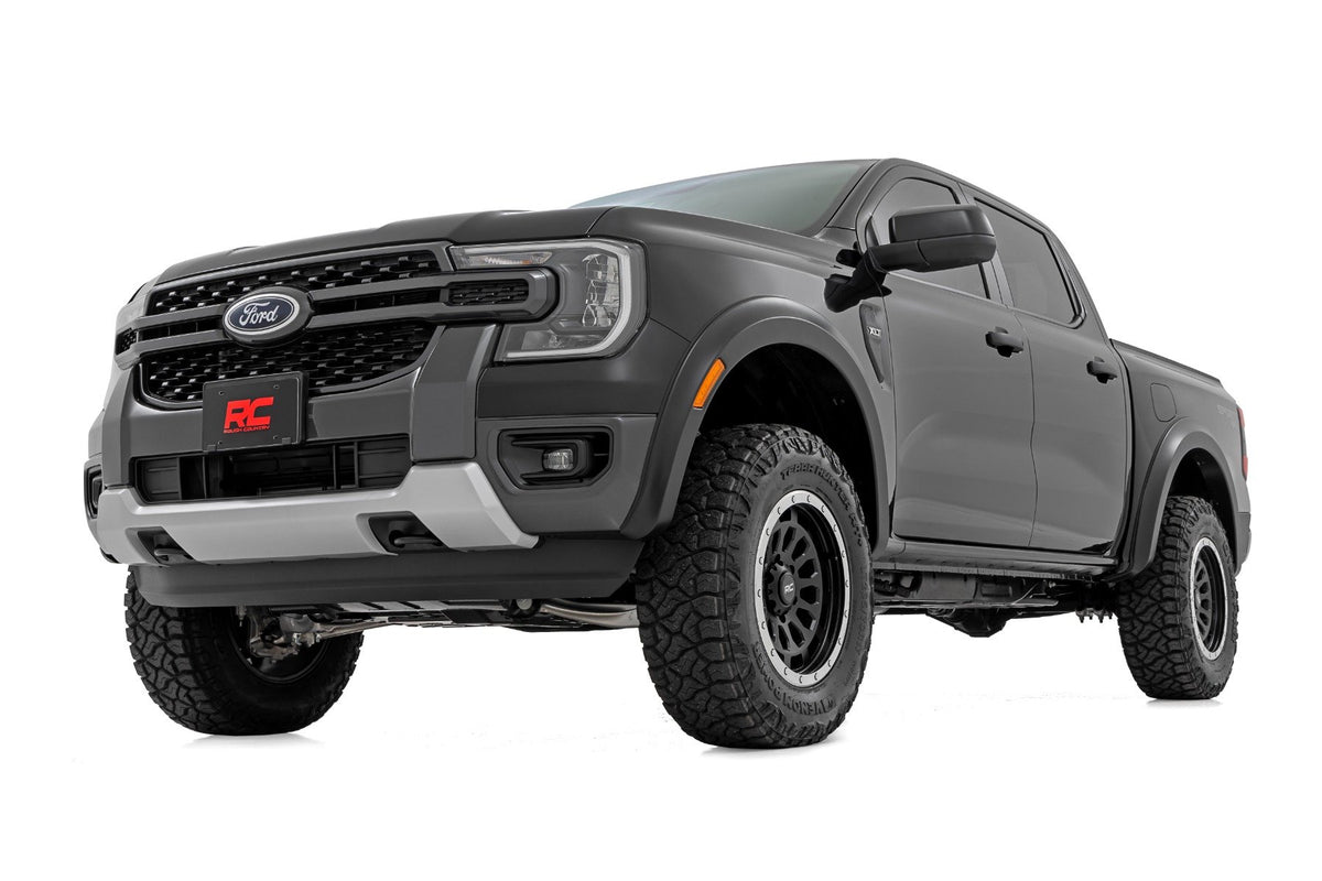 Rough Country - Fender Flares - Sport - Ford Ranger 2WD/4WD (2024-2025) - S-F12401 for 2024 Ford Ranger - angle view