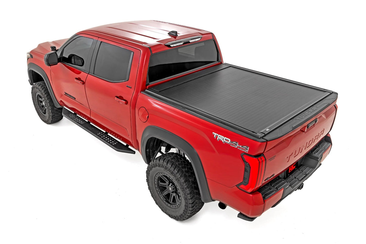 Rough Country - Powered Retractable Bed Cover - 5'7" Bed - Toyota Tundra 2WD/4WD (2022-2026) - 51514551 by Rough Country - de