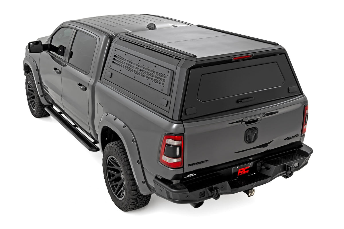 Rough Country - Truck Bed Cap - Modular - 5'7" Bed - Ram 1500 (19-25)/1500 TRX (21-24) - 73402 by Rough Country - detail view