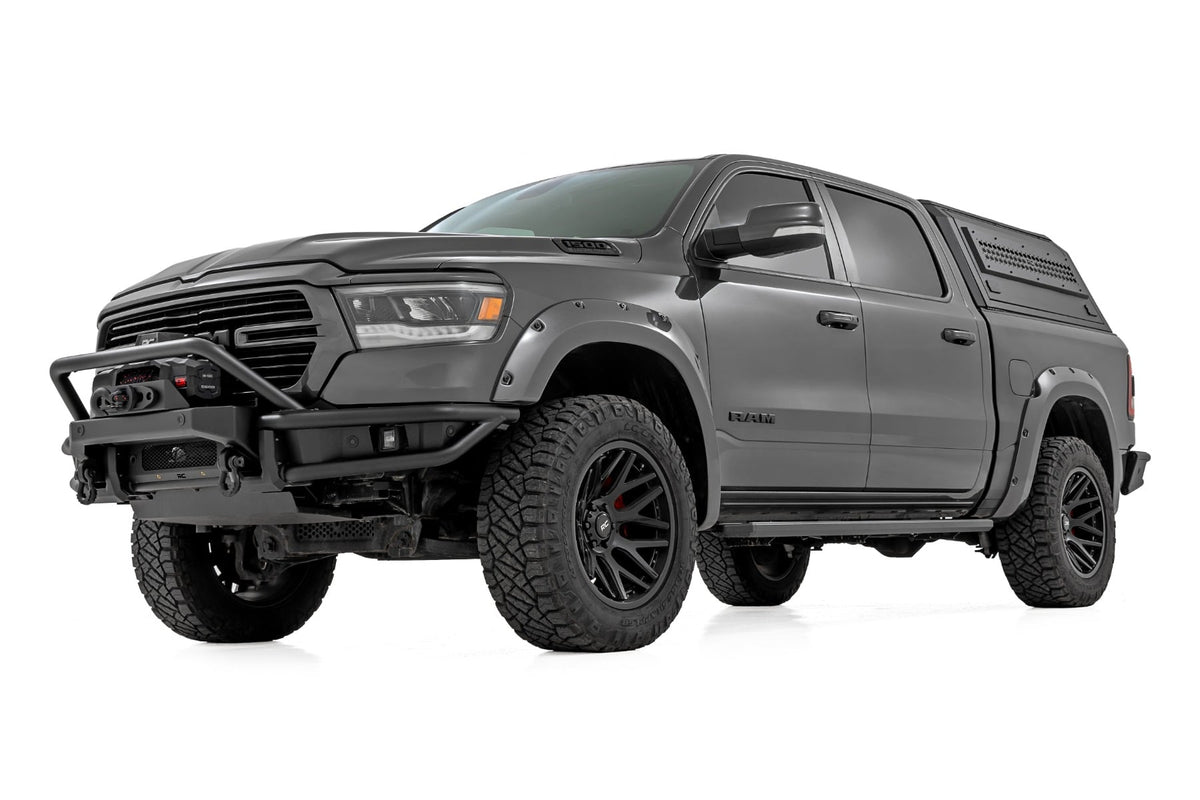 Rough Country - Truck Bed Cap - Modular - 5'7" Bed - Ram 1500 (19-25)/1500 TRX (21-24) - 73402 by Rough Country - installed v