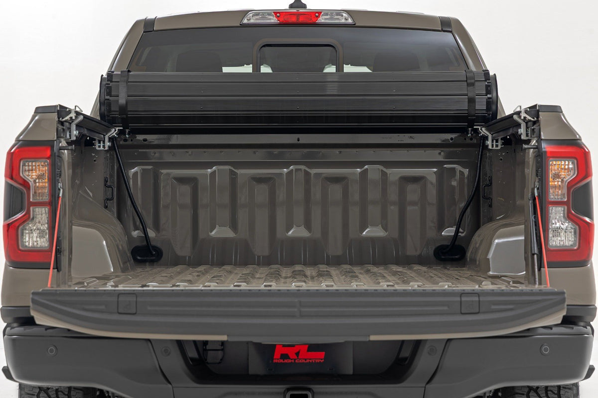 Rough Country - Hard Roll Up Bed Cover - 5' Bed - Ford Ranger 2WD/4WD (24-25) - 50210520 by Rough Country - detail view