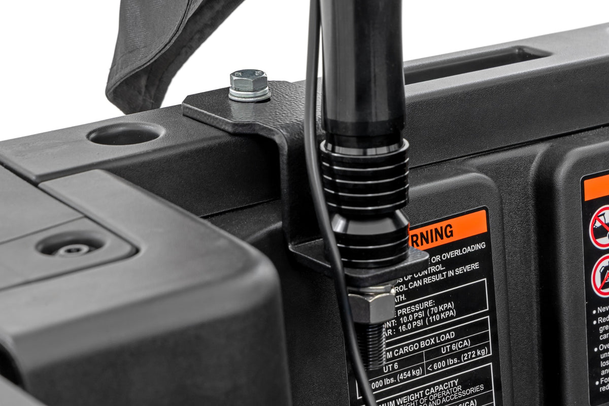 Rough Country - Whip Mount - 2' Multl-Color LED Whip Pair - Can-AM Defender/Segway - 93200 by Rough Country - installed view