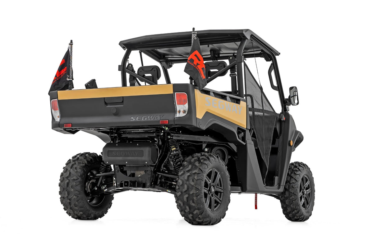Rough Country - Whip Mount - 2' Multl-Color LED Whip Pair - Can-AM Defender/Segway - 93200 by Rough Country - angle view