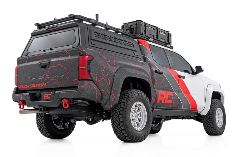 Rough Country - Rough Country 85 Series Wheel - Simulated Beadlock - Full Machine - 17x9 - 5x4.5 - -12mm - 85170913C