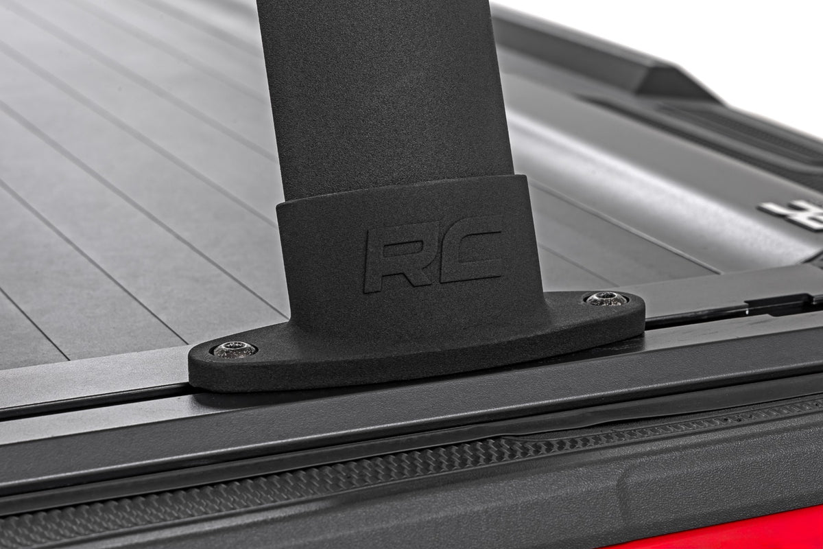 Rough Country - Bed Rack - T-Slot Compatible - Aluminum - Toyota Tacoma 2WD/4WD (2024-2026) - 73141