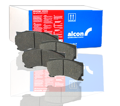 Alcon 2018+ Ford F-450/F-550 CIR15 Brake Pad Set - Front - PNS4415X506.4