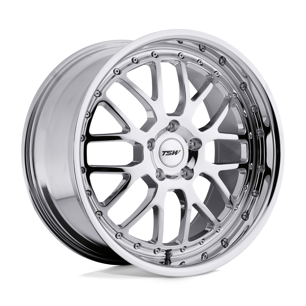 TSW Valencia 19X9.5 5X120 +20MM Chrome