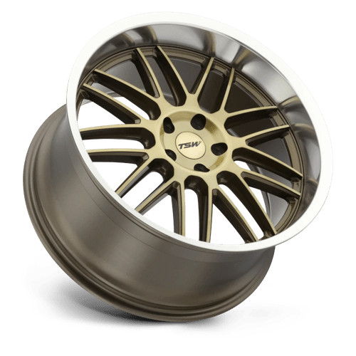 TSW Avalon 20X10 5X114.3 +25MM Bronze W/ Bronze Face & Mach