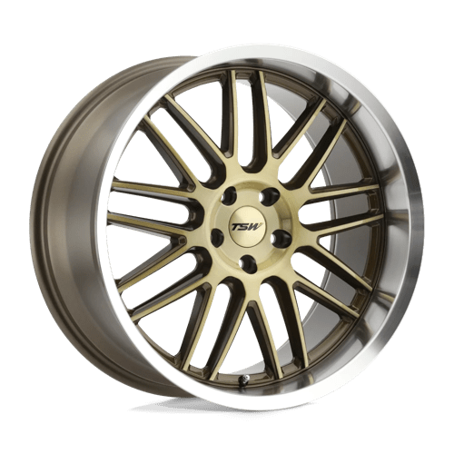 TSW Avalon 20X10 5X114.3 +25MM Bronze W/ Bronze Face & Mach
