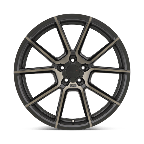 TSW Chrono 21X10.5 5X120 +35MM Matte Black W/ Mach Dark Face