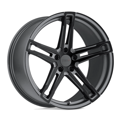 TSW Mechanica 20X8.5 5X114.3 +40MM Matte Gunmetal W/ M-Black Face