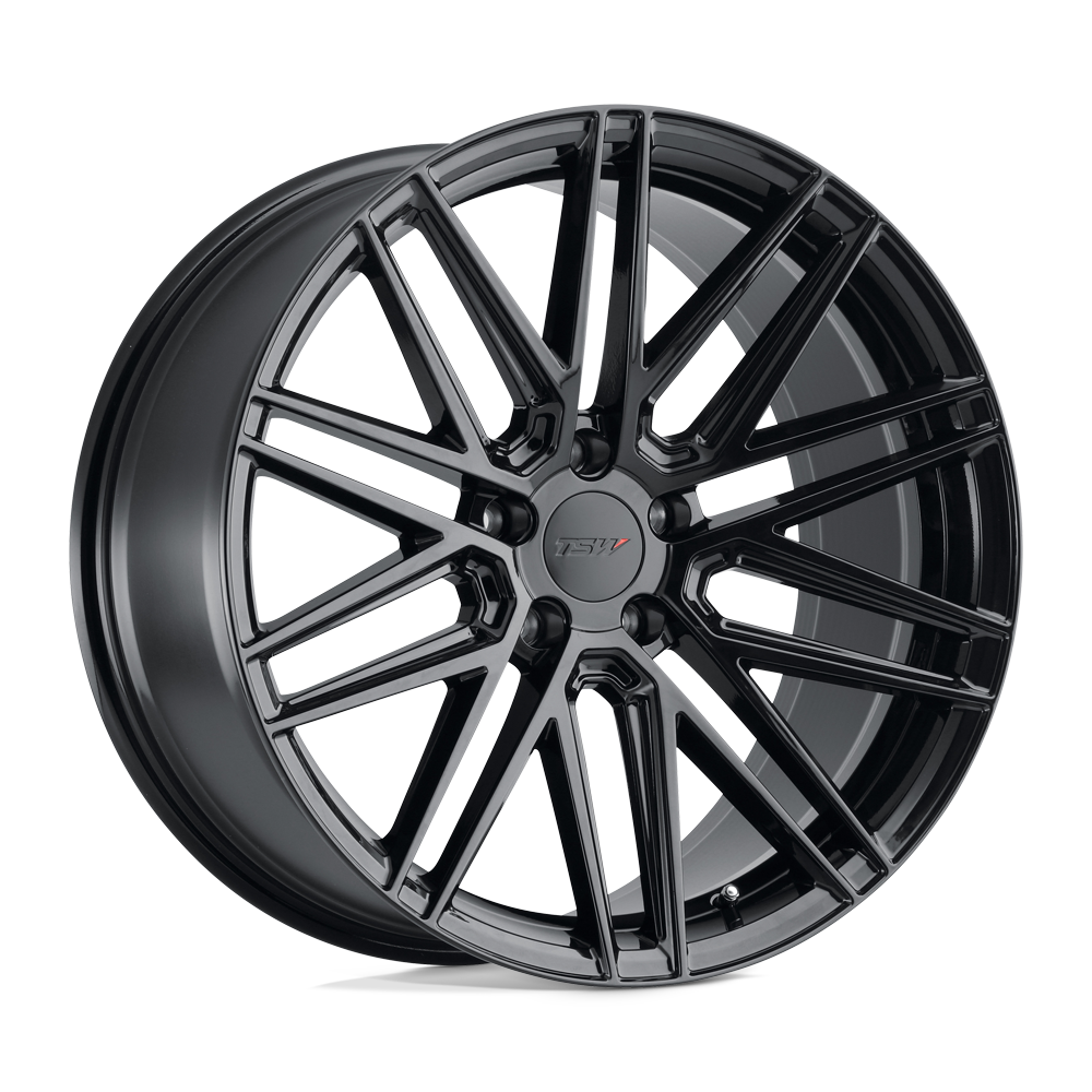 TSW Pescara 18X8.5 5X112 +42MM Gloss Black