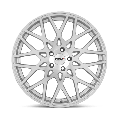TSW Vale 18X9.5 5X114.3 +40MM Silver W/ Mirror Cut Face