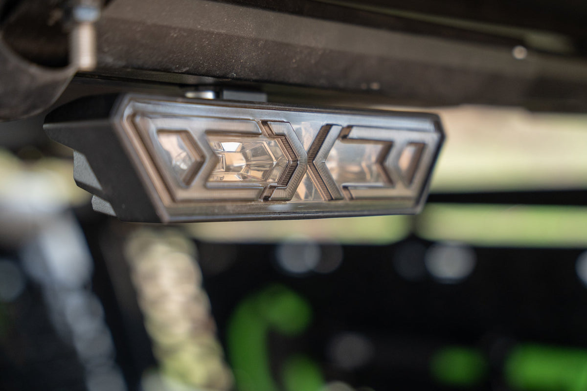 AlphaRex Arrow-X  Universal Multi-Functional Off-Road L.E.D Chase Light - Clear - 940021 by AlphaRex - rear view