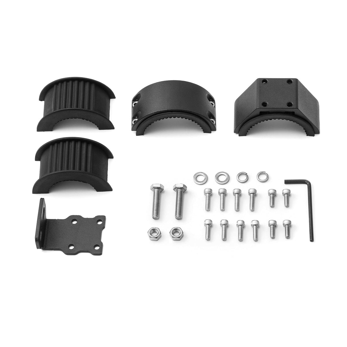 AlphaRex Arrow-X  Universal Multi-Functional Off-Road L.E.D Chase Light - Black Smoke - 940019 by AlphaRex - installed view