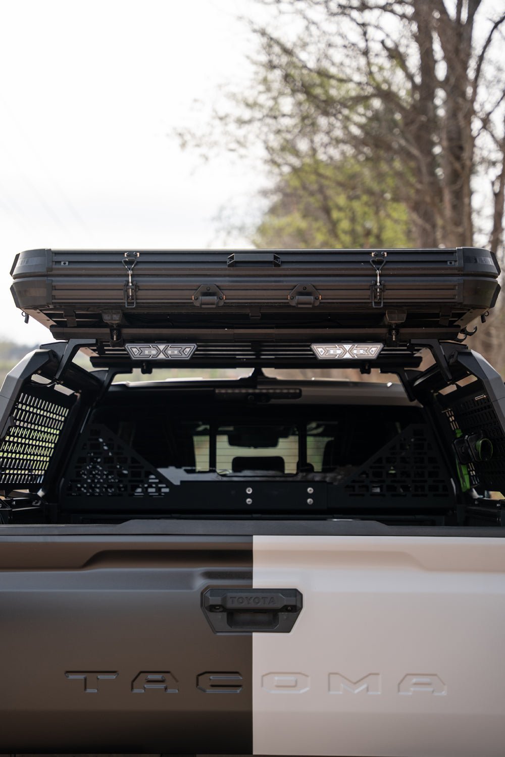 AlphaRex Arrow-X  Universal Multi-Functional Off-Road L.E.D Chase Light - Black Smoke - 940019 by AlphaRex - installed view