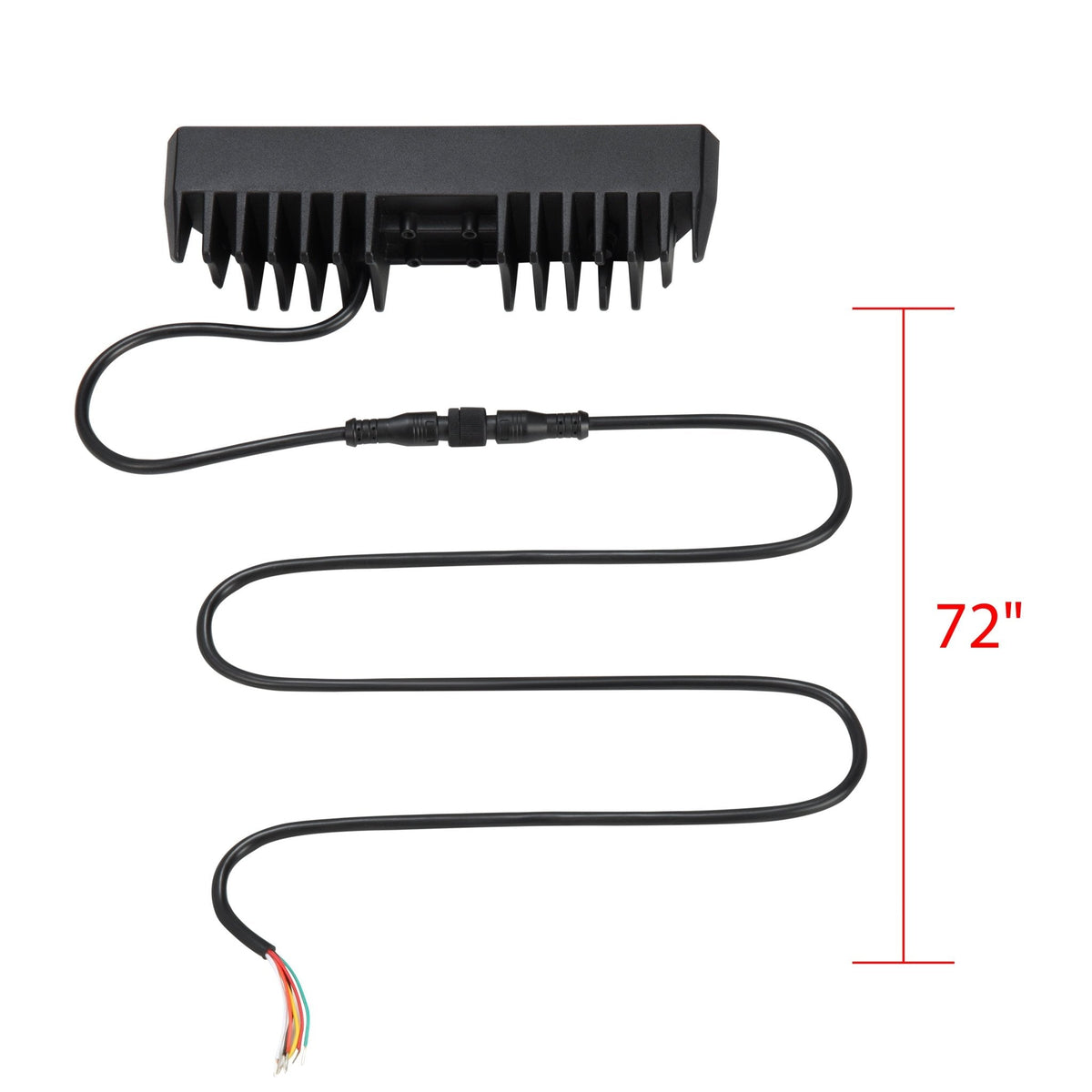 AlphaRex Arrow-X  Universal Multi-Functional Off-Road L.E.D Chase Light - Clear - 940021 by AlphaRex - detail view