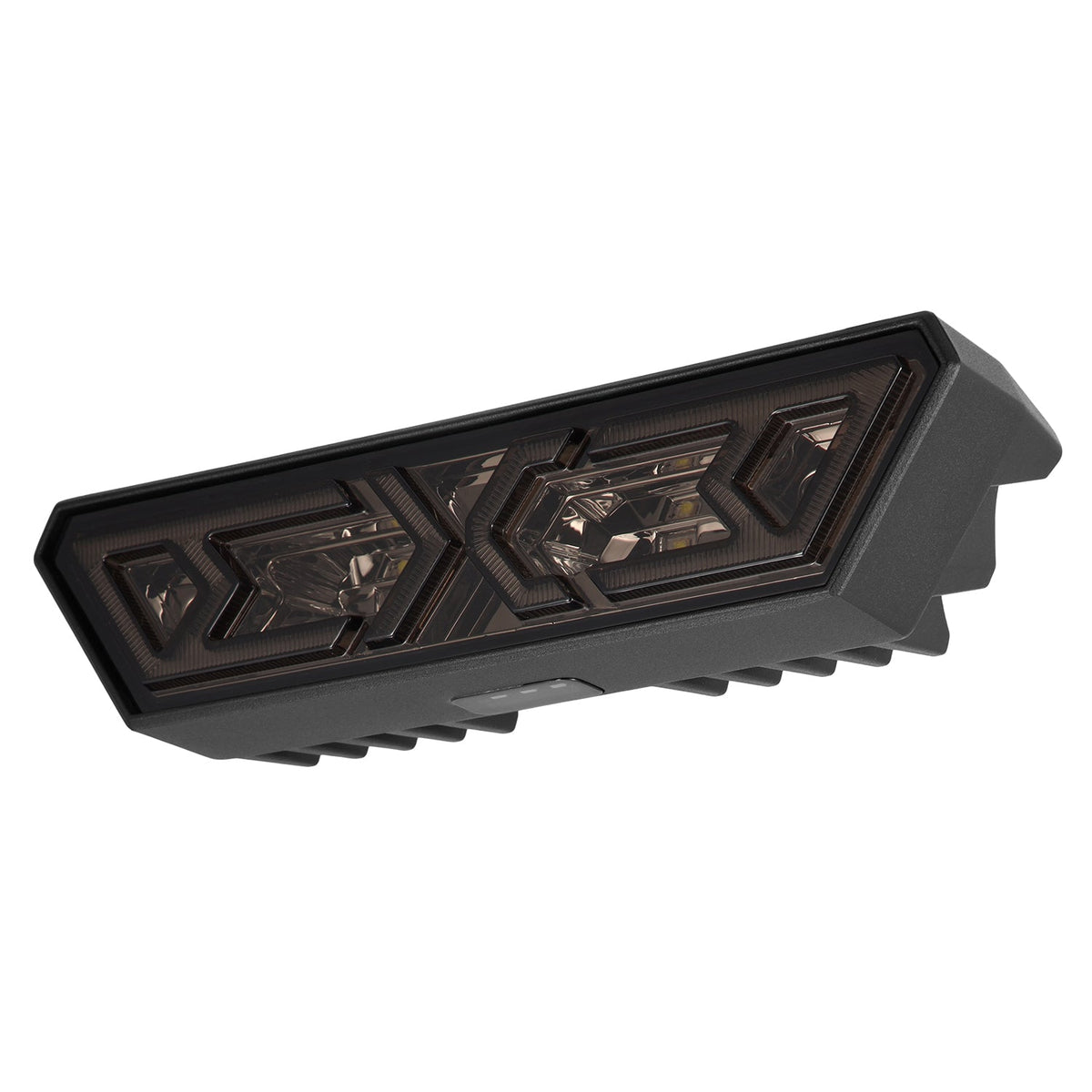 AlphaRex Arrow-X  Universal Multi-Functional Off-Road L.E.D Chase Light - Black Smoke - 940019 by AlphaRex - angle view