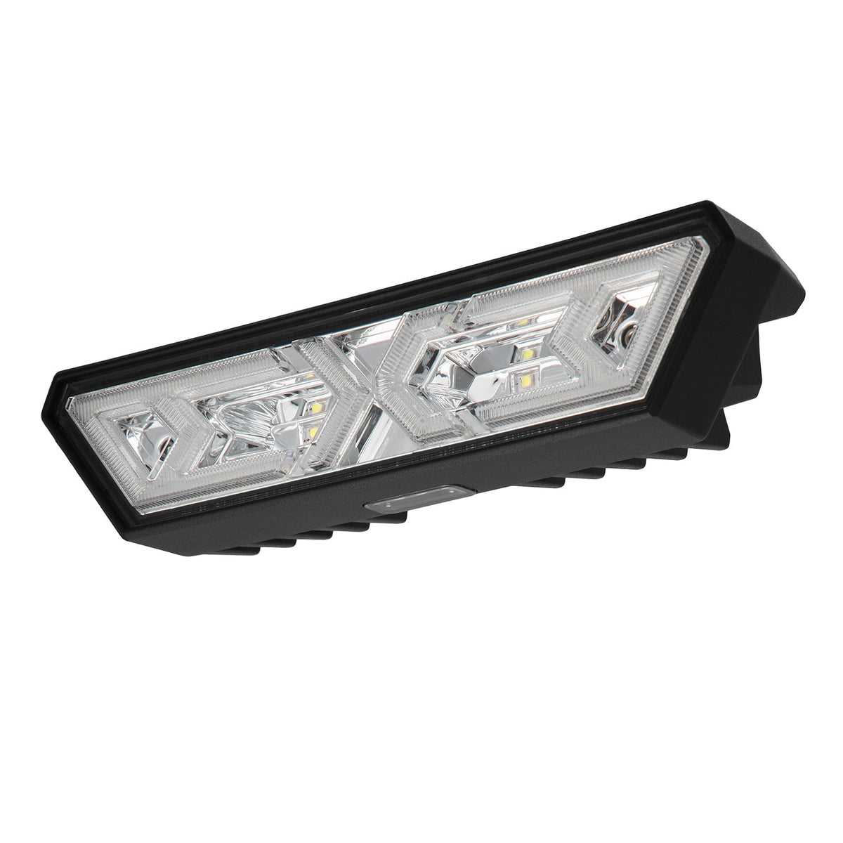 AlphaRex Arrow-X  Universal Multi-Functional Off-Road L.E.D Chase Light - Clear - 940021 by AlphaRex - installed view