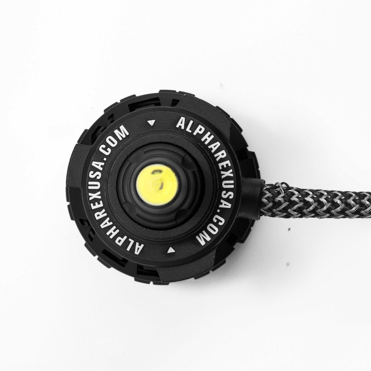 AlphaRex Black Ammo Panoramic LED Light Bulbs - 9006 - 110003 by AlphaRex - detail view