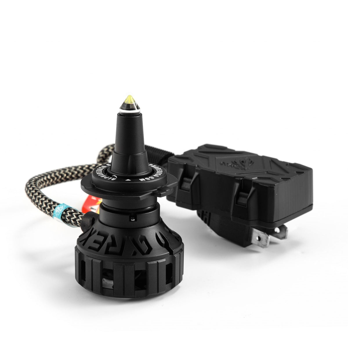 AlphaRex Black Ammo Panoramic LED Light Bulbs - H7 - 110007 by AlphaRex - alternate view