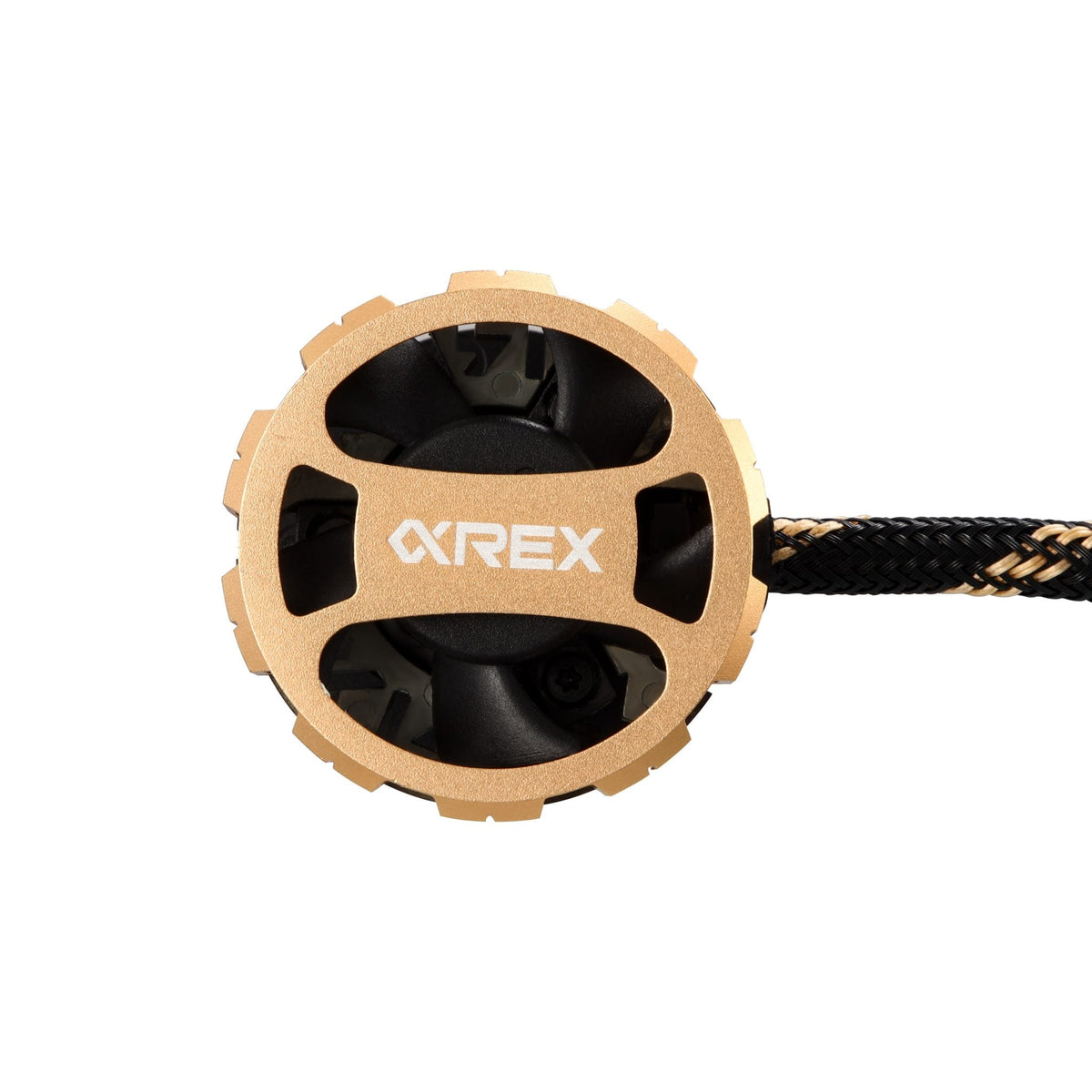 AlphaRex Gold Ammo Panoramic LED Light Bulbs - H11 - 110012 by AlphaRex - side view