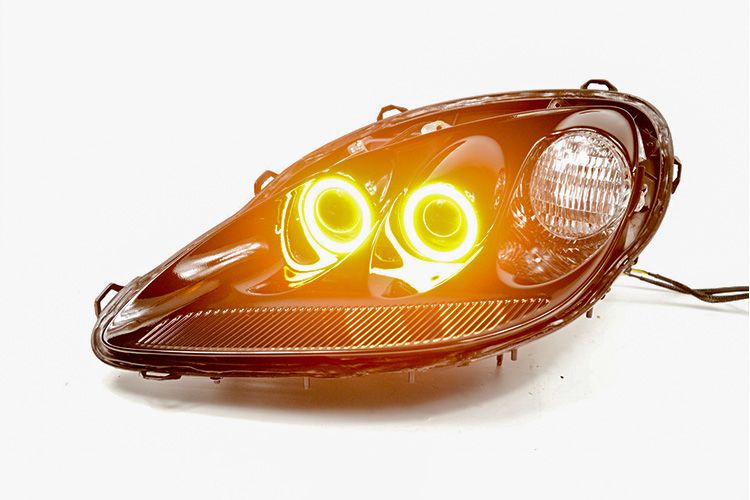 Diode Dynamics Halo Lights LED 70mm Switchback Four - DD2060Q