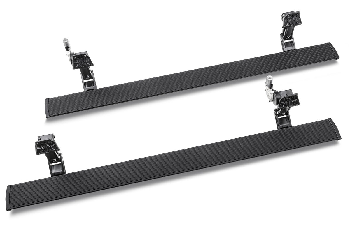 AMP Research 2018 Dodge Ram 1500/2500/3500 Regular/Crew/Mega Cabs PowerStep Plug N Play - Black - 76239-01A