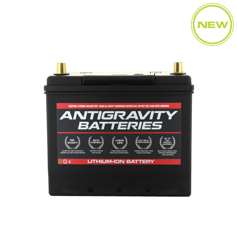 Antigravity Group-75/78 Lithium Car Battery - 40 AH by AntiGravity Batteries - angle view