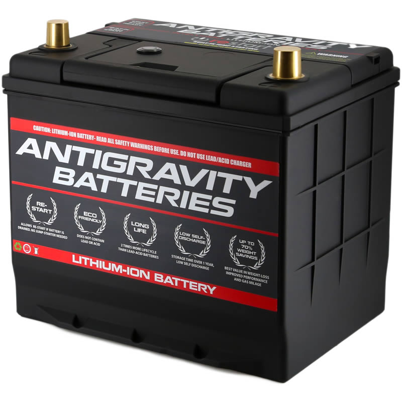 Antigravity Group-75/78 Lithium Car Battery - 40 AH by AntiGravity Batteries - front view