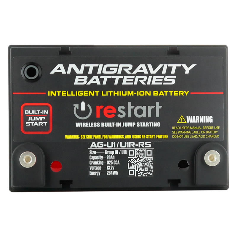 AntiGravity Group-U1 / U1R Lithium Auto Battery - AG-U1R-20-RS