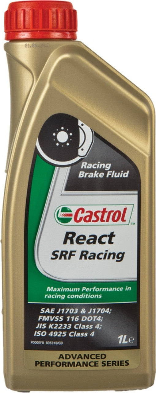 Castrol React SRF Racing Brake Fluid - 1 Liter by Castrol
