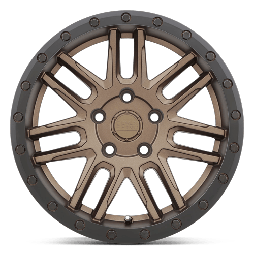 Black Rhino Hard Alloys Arches 18X8 5X108 +30MM Bronze W/ Black Ring