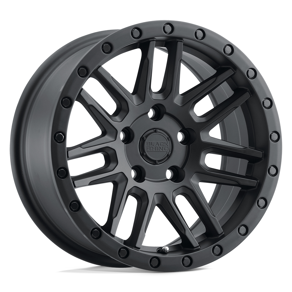 Black Rhino Hard Alloys Arches 18X8 5X108 +30MM Matte Black
