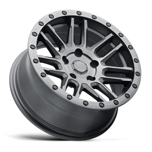 Black Rhino Hard Alloys Arches 15X7 5X100 +15MM Matte Brushed Gunmetal Blk Blt