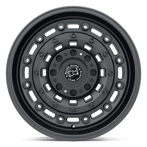 Black Rhino Hard Alloys Arsenal 20X8.5 BLANK +30MM Textured Matte Black