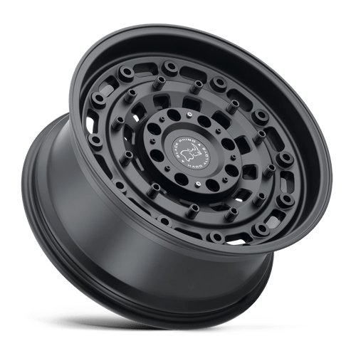 Black Rhino Hard Alloys Arsenal 18X9.5 BLANK -18MM Textured Matte Black