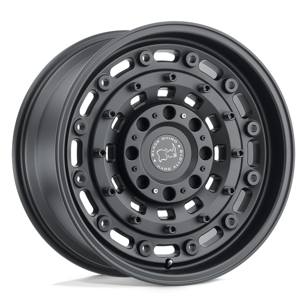 Black Rhino Hard Alloys Arsenal 20X9.5 5X130 -18MM Textured Matte Black