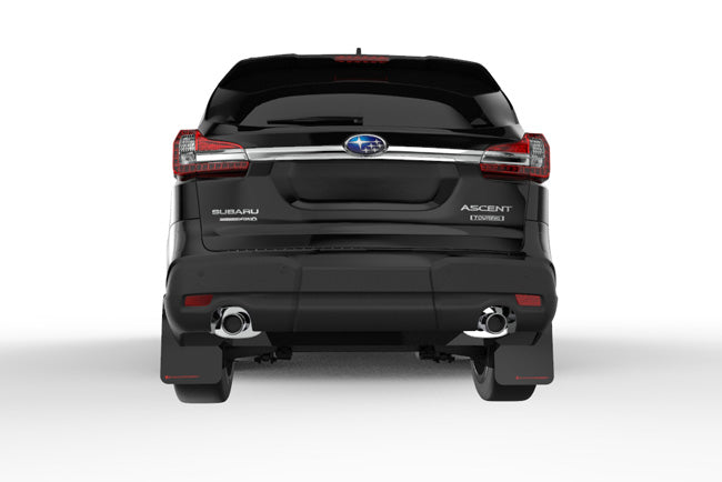 Rally Armor 18-22 Subaru Ascent Red UR Mud Flap w/ Black Logo - MF49-UR-RD/BLK