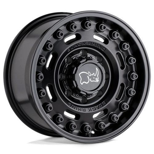 Black Rhino Hard Alloys Axle 18X9.5 6X135 +6MM Matte Black