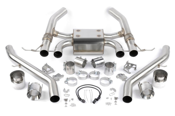 Dinan - Valved Axle-Back Exhaust - 2021-2026 BMW M3/M4 - D660-0093