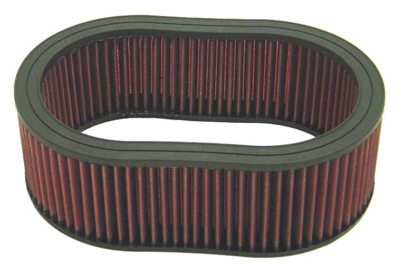 K&amp;N Universal Custom Air Filter - Oval Shape 11.5in Outer Length / 8.125in Outer Width / 4in Height - E-3504