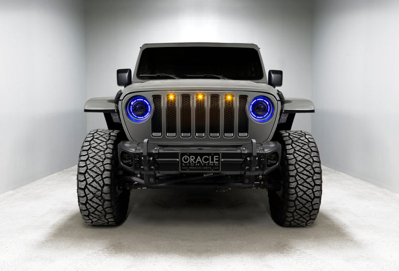 Oracle Oculus Bi-LED Projector Headlights for Jeep JL/Gladiator JT - w/ Simple Cntrl SEE WARRANTY - 5839-504-B