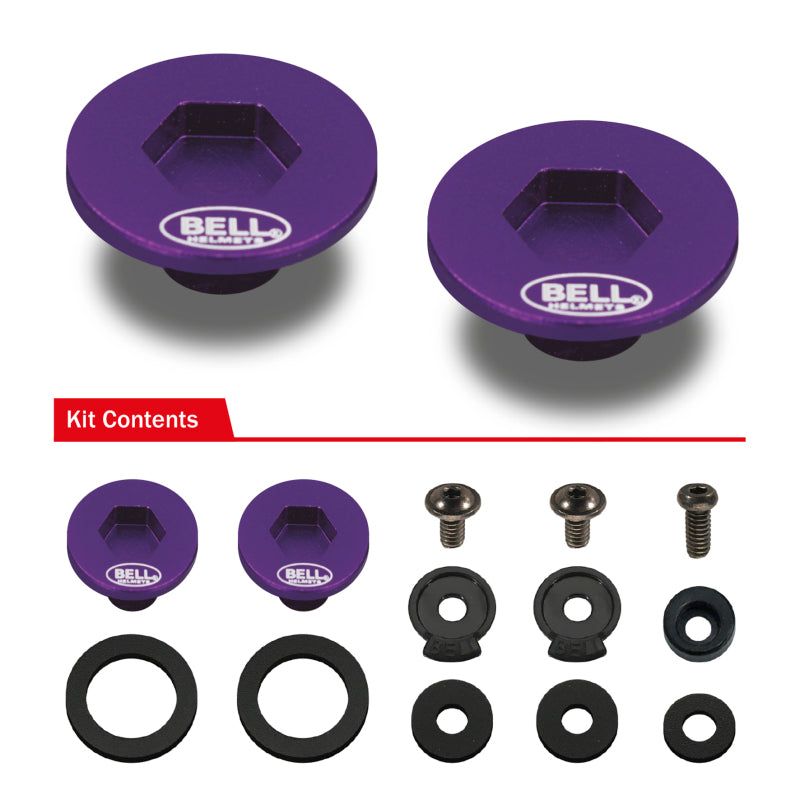 Bell SV (SE07/SE077/SE06) Pivot Kit - Pink - 2020078