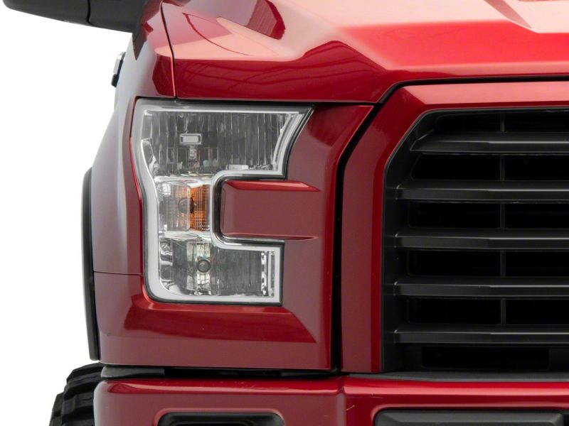 Raxiom 15-17 Ford F-150 Axial OEM Style Rep Headlights- Chrome Housing (Clear Lens) - T551345